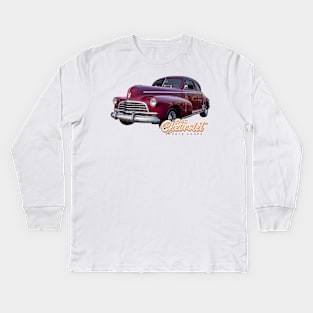 1946 Chevrolet Sports Coupe Kids Long Sleeve T-Shirt